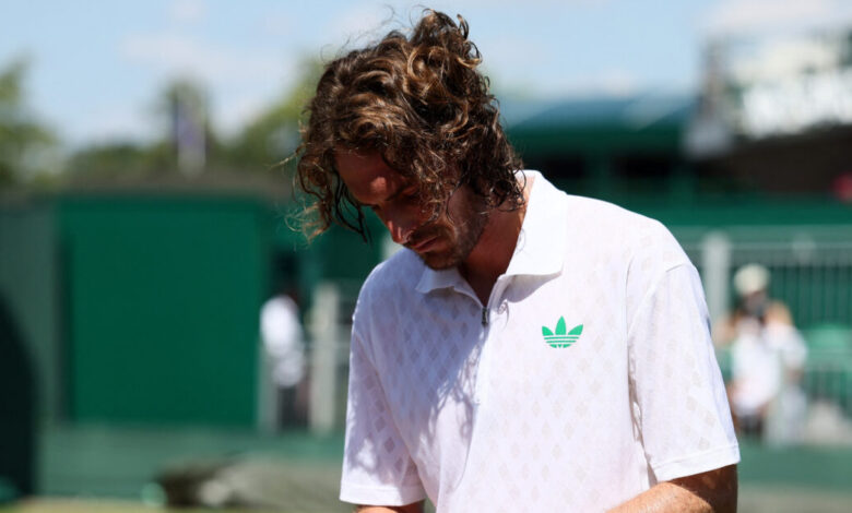 Ο-Στέφανος-Τσιτσιπάς-αποσύρθηκε-από-το-wimbledon-με-πρόβλημα-στη-μέση