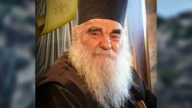 Εκδημία-του-Γέροντος-των-Μετεώρων,-Αρχιμανδρίτου-Ισιδώρου