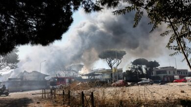 Ισχυρή-έκρηξη-σε-βενζινάδικο-στη-Ρώμη:-Αρκετοί-τραυματίες,-ανάμεσά-τους-πυροσβέστες-και-αστυνομικοί-–-Δείτε-βίντεο