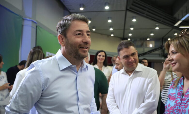 Χαμόγελα-στο-ΠΑΣΟΚ-για-τη-Νεολαία-του-κόμματος-–-Νέα-επίθεση-Ανδρουλάκη-κατά-Μητσοτάκη-για-τον-ΟΠΕΚΕΠΕ