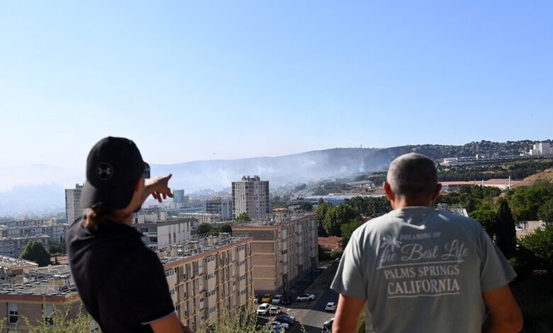 Πυρκαγιά-στη-Μασσαλία:-Από-ατύχημα-με-όχημα-προκλήθηκε-η-φωτιά