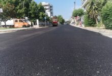 Ολοκληρώθηκε-ασφαλτόστρωση-και-στην-οδό-Αρριανού-(φωτο)