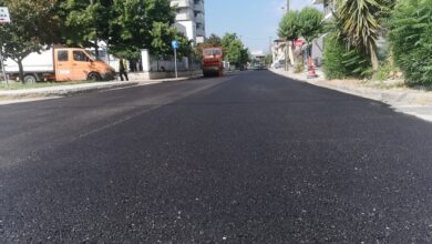 Ολοκληρώθηκε-ασφαλτόστρωση-και-στην-οδό-Αρριανού-(φωτο)
