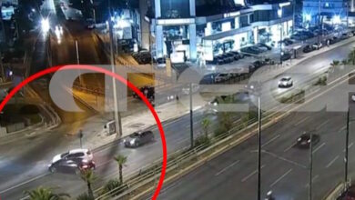 Λεωφόρος-Συγγρού:-Βίντεο-με-την-καραμπόλα-τριών-αυτοκινήτων-–-Ένας-σοβαρά-τραυματίας