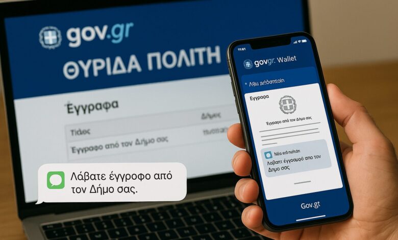 Έγγραφα-Δήμων-πλέον-ψηφιακά-μέσω-gov.gr-wallet
