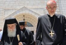 Κοινή-έκκληση-των-Πατριαρχών-Ιεροσολύμων-μετά-την-επίσκεψή-τους-στη-Γάζα:-«Όταν-σιωπάς-μπροστά-στον-πόνο,-εξαπατάς-την-συνείδησή-σου»