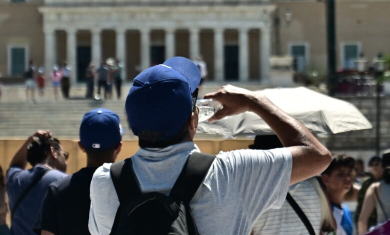 Καιρός:-«Καζάνι-που-βράζει»-η-χώρα-–-Κορυφώνεται-ο-καύσωνας-με-θερμοκρασίες-άνω-των-43-βαθμών,-έρχονται-αποπνικτικές-νύχτες