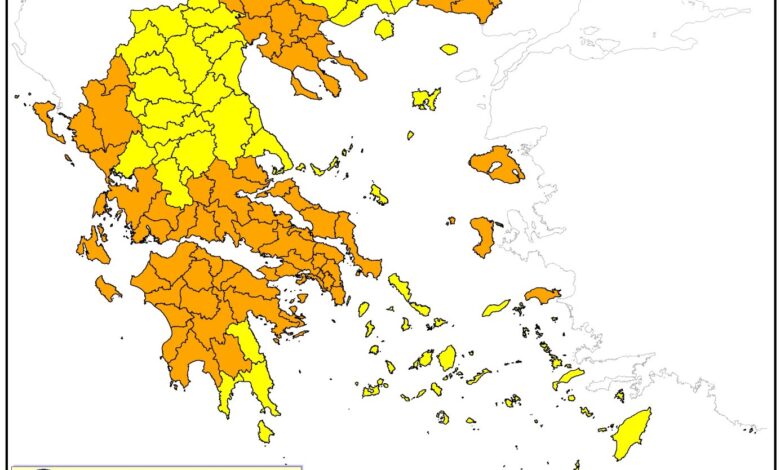 Ετοιμότητα-λόγω-υψηλών-θερμοκρασιών-και-λόγω-του-Χάρτη-πρόβλεψης-κινδύνου-πυρκαγιάς-(κατηγορία-3)-που-ισχύει-για-σήμερα