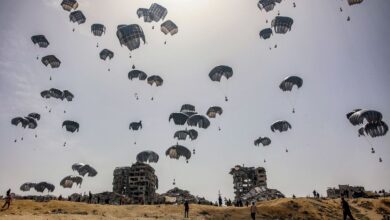 Ρίψεις-βοήθειας-από-αέρος-μελετά-το-Ισραήλ