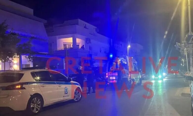 Καταδίωξη-στο-Ηράκλειο:-Οδηγός-μηχανής-παραβίασε-το-stop-και-έπεσε-σε-αυτοκίνητο