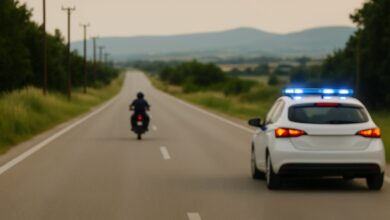 Αγνόησαν-σήμα-αστυνομικού-και-έκαναν…-σλάλομ-στα-πεζοδρόμια!