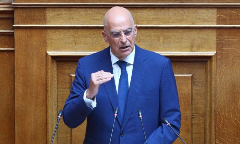 Νίκος-Δένδιας:-Μεγάλη-και-αυξανόμενη-η-απειλή-από-την-Τουρκία