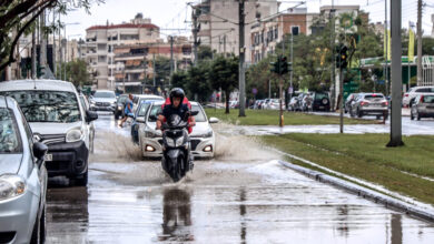 Καιρός:-Βροχές,-χαλάζι-και-ισχυροί-άνεμοι-την-Πέμπτη-–-Έκτακτο-δελτίο-επιδείνωσης