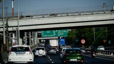Καθυστερήσεις-στην-Αττική-Οδό-προς-Ελευσίνα-μετά-από-τροχαίο-στον-Ασπρόπυργο