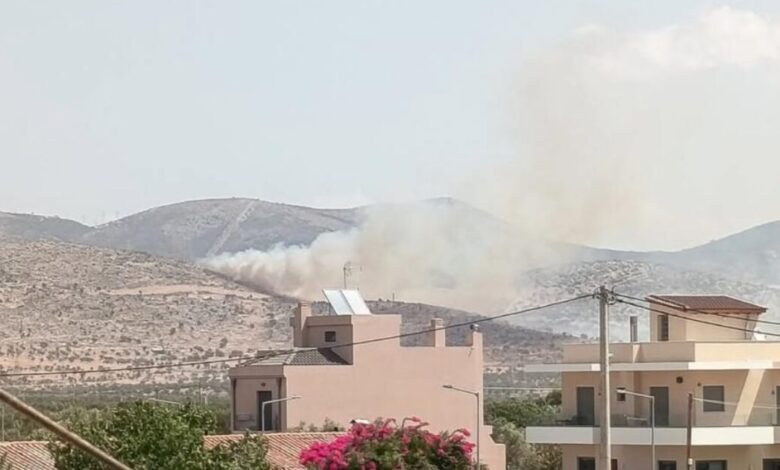 Φωτιά-στα-Μέγαρα-σε-παλιά-χωματερή:-Εναέρια-μέσα-παλεύουν-με-το-μέτωπο