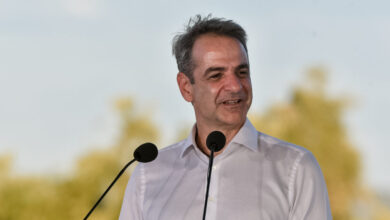 Μητσοτάκης-για-τη-νέα-παράκαμψη-του-Αγίου-Νικολάου-στον-οδικό-άξονα-Βόνιτσα-–-Λευκάδα:-Η-Ελλάδα-βαδίζει-μπροστά,-συνεχίζουμε