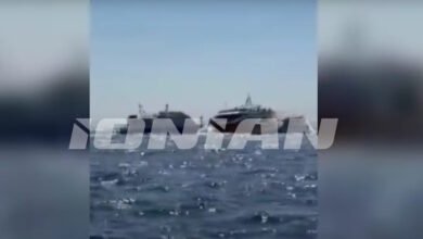 Ζάκυνθο:-Φωτιά-σε-τουριστικό-σκάφος-με-168-επιβάτες-–-Μεταφέρθηκαν-με-ασφάλεια-στη-στεριά