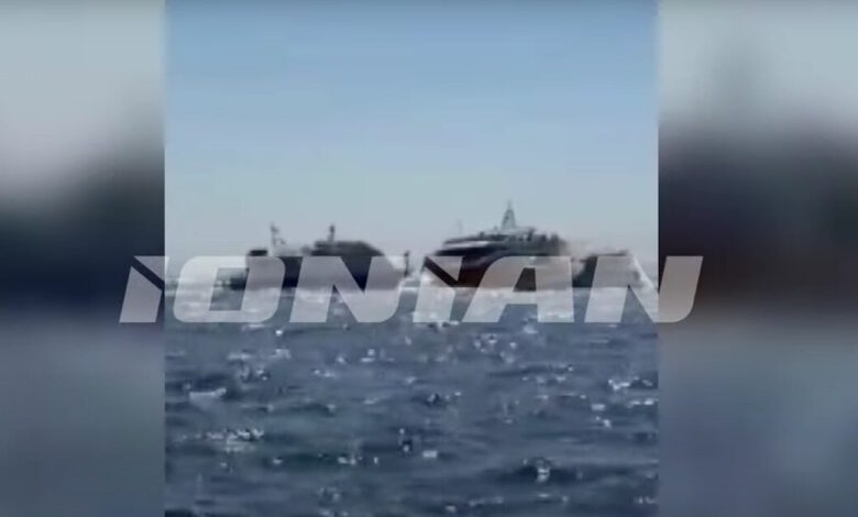 Ζάκυνθο:-Φωτιά-σε-τουριστικό-σκάφος-με-168-επιβάτες-–-Μεταφέρθηκαν-με-ασφάλεια-στη-στεριά