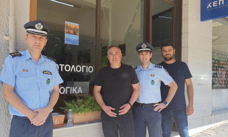 eνημέρωση-για-τη-χρήση-κράνους-από-το-Αστυνομικό-Τμήμα-Μετεώρων