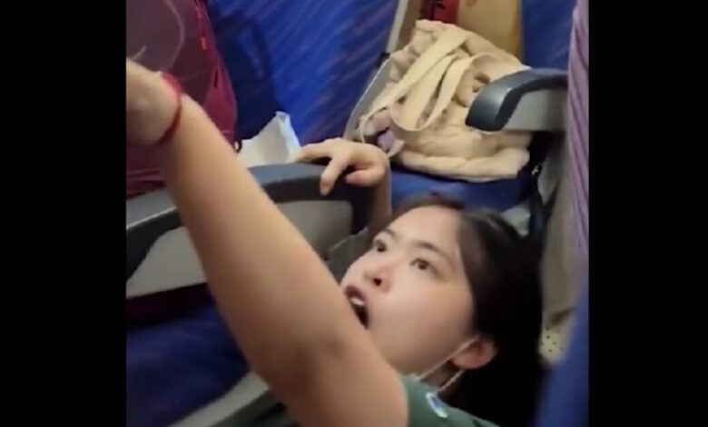 Βίντεο-από-επεισόδιο-σε-πτήση-της-china-southern-airlines:-Ξυλοκόπησαν-γυναίκα-που-παραπονέθηκε-για-παιδί-που-της-κλοτσούσε-το-κάθισμα