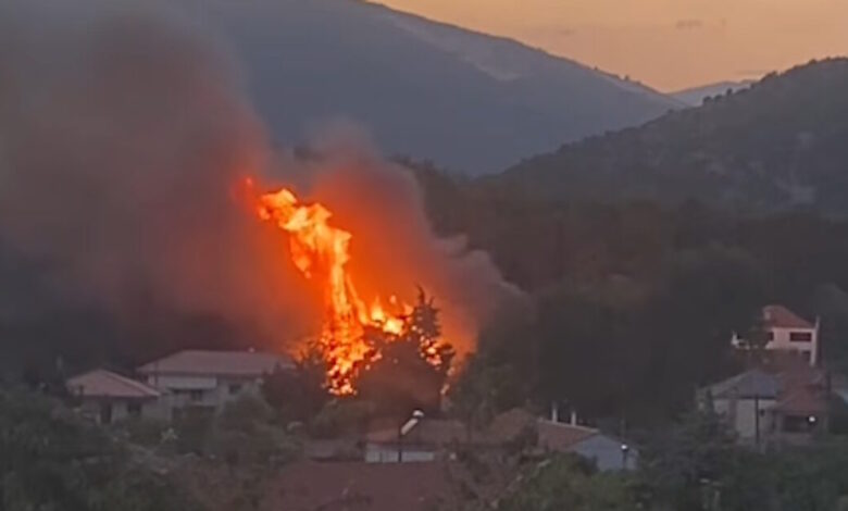 Φωτιά-στην-Ξάνθη-στην-περιοχή-Τοξότες-–-Εικόνες-από-το-πύρινο-μέτωπο