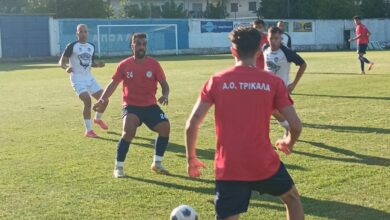 ΑΟ-Τρίκαλα:-Ήττα-3-1-από-Απόλλων-Λάρισας-στο-πρώτο-φιλικό