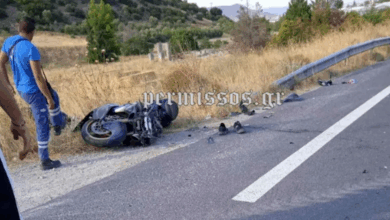 Θανατηφόρο-τροχαίο-στη-Βοιωτία:-Νεκρός-μοτοσικλετιστής-που-«καρφώθηκε»-σε-τρακτέρ
