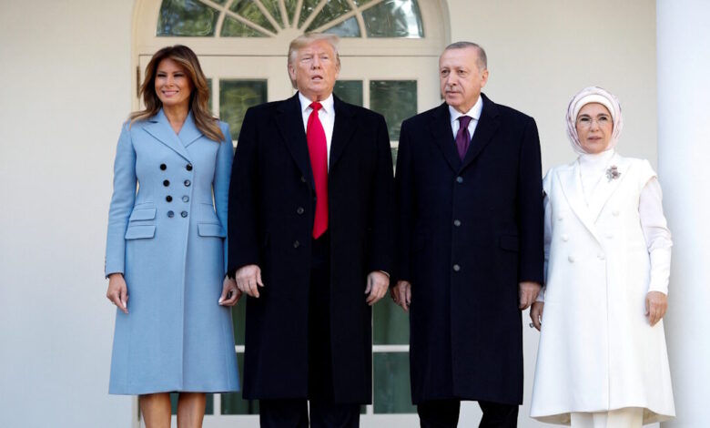Η-Εμινέ-Ερντογάν-ζήτησε-από-τη-Μελάνια-Τραμπ-να-παρέμβει-για-τα-παιδιά-στη-Γάζα