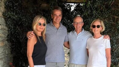 Ο-Κυριάκος-Μητσοτάκης-φιλοξένησε-τον-πρωθυπουργό-του-Λουξεμβούργου,-Λυκ-Φρίντεν-στην-Τήνο-–-Δείτε-φωτογραφίες