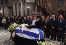 Κώστας-Πυλαρινός:-Συγκίνηση-στην-κηδεία-του-ιστορικού-στελέχους-της-ΝΔ