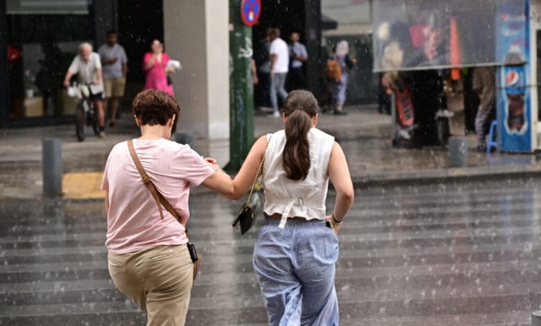 Καιρός-σήμερα:-Έως-τους-36-βαθμούς-θα-φτάσει-η-θερμοκρασία-–-Σε-ποιες-περιοχές-θα-πέσουν-βροχές-και-καταιγίδες