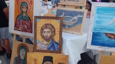 Κατερίνη:-Εργαστήρι-Ψηφιδωτού-από-τη-Μητρόπολη-Κίτρους-στο-Εμπορικό-Φεστιβάλ