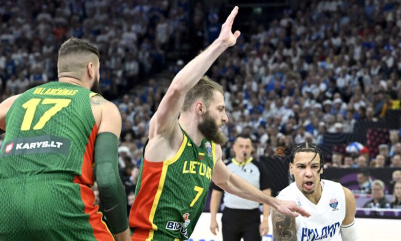 Φινλανδία-–-Λιθουανία-78-81:-Νίκη-και-πρόκριση-στους-“16”-του-eurobasket-αλλά-με-ανησυχία-για-Γιακουμπάιτις