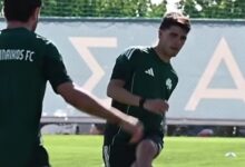 Παναθηναϊκός:-Πρώτη-προπόνηση-για-Ταμπόρδα-και-Πάντοβιτς