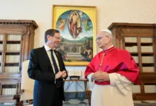 Τον-πρόεδρο-του-Ισραήλ-υποδέχθηκε-στο-Βατικανό-ο-Πάπας-Λέων