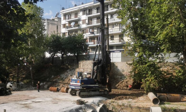 Πρώτη-πασσαλόπηξη-στη-γέφυρα-Μαρούγγαινας-–-Προχωρούν-τα-έργα