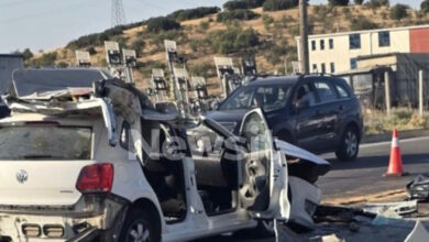 Θεσσαλονίκη:-Αυτοκίνητο-τούμπαρε-και-πέρασε-στο-αντίθετο-ρεύμα-της-Εγνατίας-Οδού-–-Ένας-νεκρός-και-ένας-σοβαρά-τραυματίας