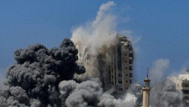 «Πύργος-Μουστάχα»:-Ποιο-είναι-το-κτίριο-12-ορόφων-στη-Γάζα-που-έγινε-συντρίμμια-από-τον-ισραηλινό-στρατό