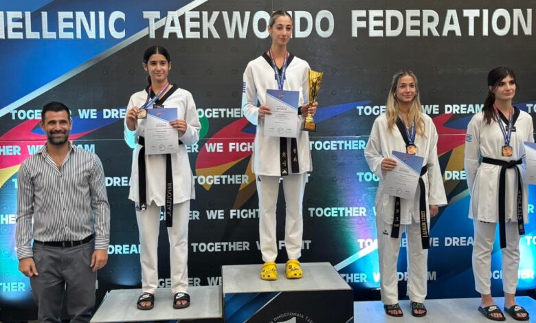 Πρωταθλήτρια-Ελλάδας-στο-Ταεκβοντό-η-Φανή-Τζέλη