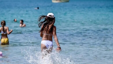 Καιρός-σήμερα:-Ζέστη-με-33-βαθμούς-–-7-μποφόρ-στο-Αιγαίο