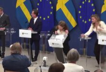Λιποθύμησε-σε-συνέντευξή-Τύπου-η-υπουργός-Υγείας-της-Σουηδίας