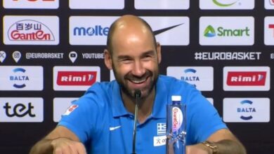 Ο-Τολιόπουλος-αποθέωσε-τον-Σπανούλη-και-πήρε-επική-απάντηση-από-τον-προπονητή-της-Εθνικής:-«Θα-σκεφτώ-να-σε-βάλω-περισσότερο»