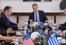 Στην-εισαγωγή-αμερικανικού-lng,-την-chevron-και-τον-Τσάρλι-Κερκ-αναφέρθηκαν-Μητσοτάκης-και-Μπέργκαμ