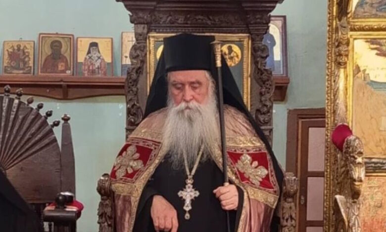 Μονή-Σινά:-Με-τον-νέο-ηγούμενο-της-Ιεράς-Μονής,-αρχιμανδρίτη-Συμεών-Παπαδόπουλο,-επικοινώνησε-ο-Γιώργος-Γεραπετρίτης