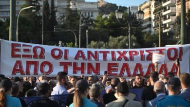 «Έξω-τα-εκτρώματα-από-την-Πινακοθήκη»:-Νέα-συγκέντρωση-μετά-από-κάλεσμα-του-πρώην-βουλευτή-Νικόλαου-Παπαδόπουλου