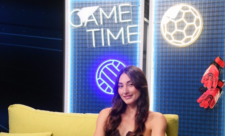 Η-Ευαγγελία-Πλατανιώτη-στο-ΟΠΑΠ-game-time:-Το-ντουέτο-με-τον-Λευτέρη-Πετρούνια-και-η-πατητή-στον-Έρλινγκ-Χάαλαντ