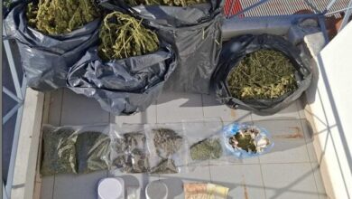 Τρίκαλα:-Σύλληψη-ημεδαπού-με-πάνω-από-8-κιλά-κάνναβης-και-1.600-ευρώ