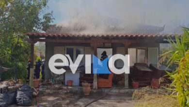 Φωτιά-σε-σπίτι-στην-Εύβοια:-Στο-νοσοκομείο-με-εγκαύματα-ο-ιδιοκτήτης