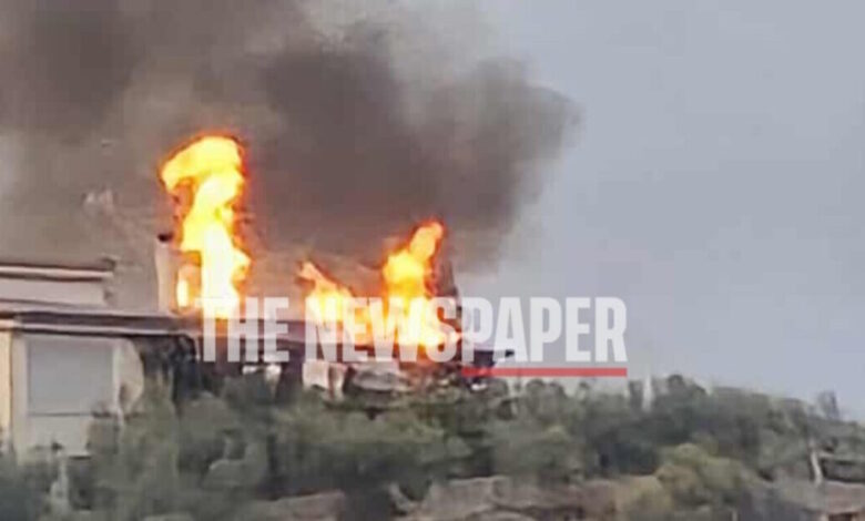 Φωτιά-στον-Βόλο:-Καίει-δίπλα-σε-σπίτια-στον-Καντήραγα