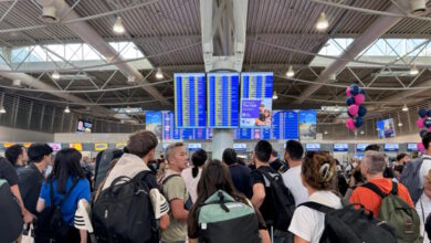 Αεροδρόμιο-«Ελ-Βενιζέλος»:-Συνεχίζονται-οι-καθυστερήσεις-–-«Οι-ελεγκτές-εναέριας-κυκλοφορίας-μπορεί-να-παίρνουν-έως-120.000-ευρώ-ετησίως»,-λέει-ο-Χριστός-Δήμας